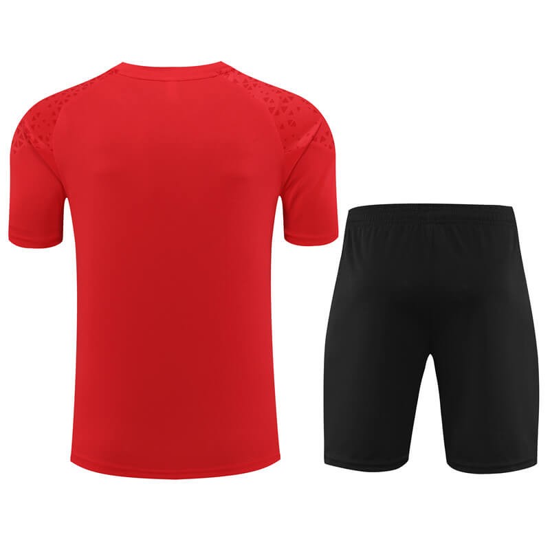 Camiseta de Entrenamiento de AC Milan 2023/2024 Niño Kit Rojo